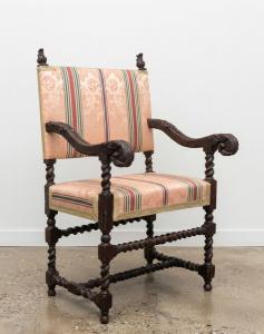 Spool armchair, Central Italy, 17th century